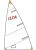 Парус для швертбота  Ilca 4 (Laser 4.7)